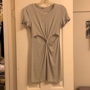 L.A. Hearts/Pacsun Ribbed cut-out dress